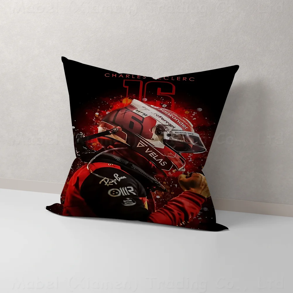 F1 الفورمولا 1 المتسابق أسطورة L-Lewis H-Hamilton شخصية وسادة غطاء غرفة نوم الاطفال البرية ديكور الحفلات المخدة عيد ميلاد الطفل