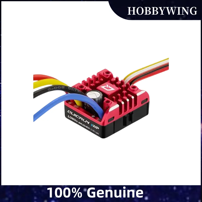 

Hobbywing QuicRun WP1080 G2 80A Матовый ESC для обновления гусеничного автомобиля масштаба 1, 10, 1, 8, совместимый с двигателями 540 550 775