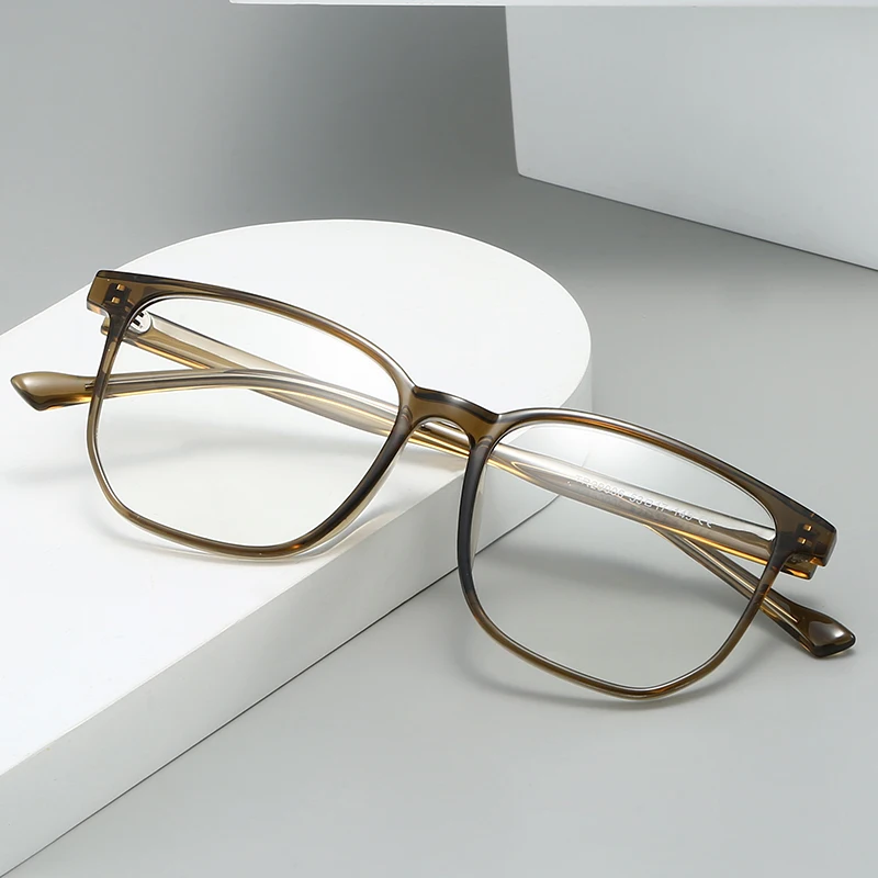 3 قطعة نظارات مربعة لحجب الضوء الأزرق للرجال TR90 إطار خفيف مضاد للأشعة الزرقاء نظارات كمبيوتر كلاسيكية للنساء #4