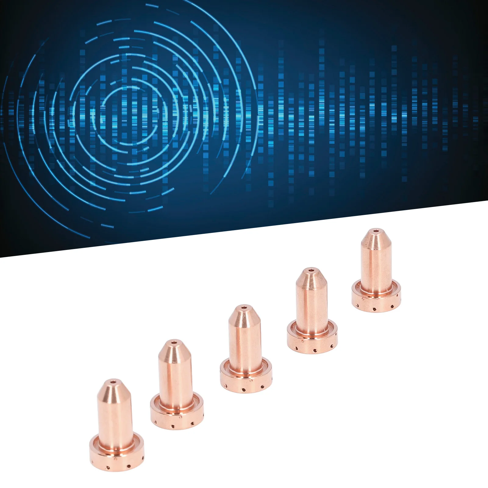 

Cutting Torch Consumables Brass Cutting Torch Tip Replacement Plasma Cutter Consumables for SL60 SL100 Cutting Torch Consumables