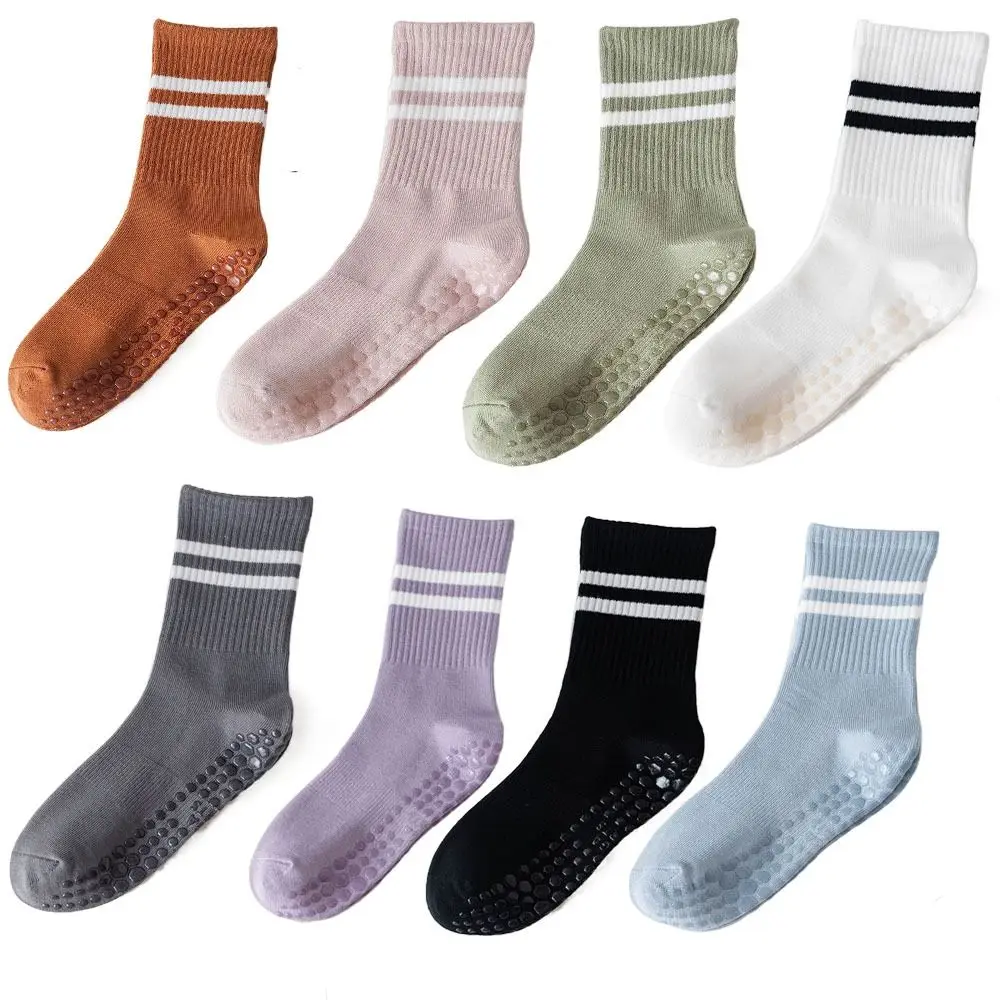 

Cotton Yoga Socks Professional Non-slip Stocking Gym Floor Socks Breathable Silicone Dance Pilates Socks Indoor