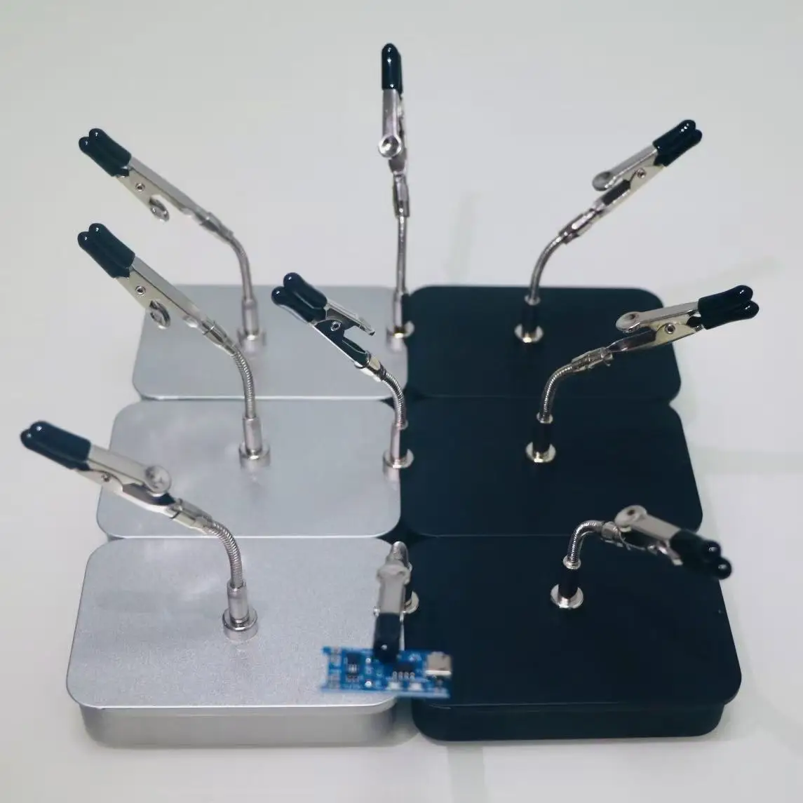 

Новый паяльник, руки помощи, магнитный универсальный гибкий рычаг, помощник по сварке, зажим для печатной платы, инструмент для ремонта третьей сварки