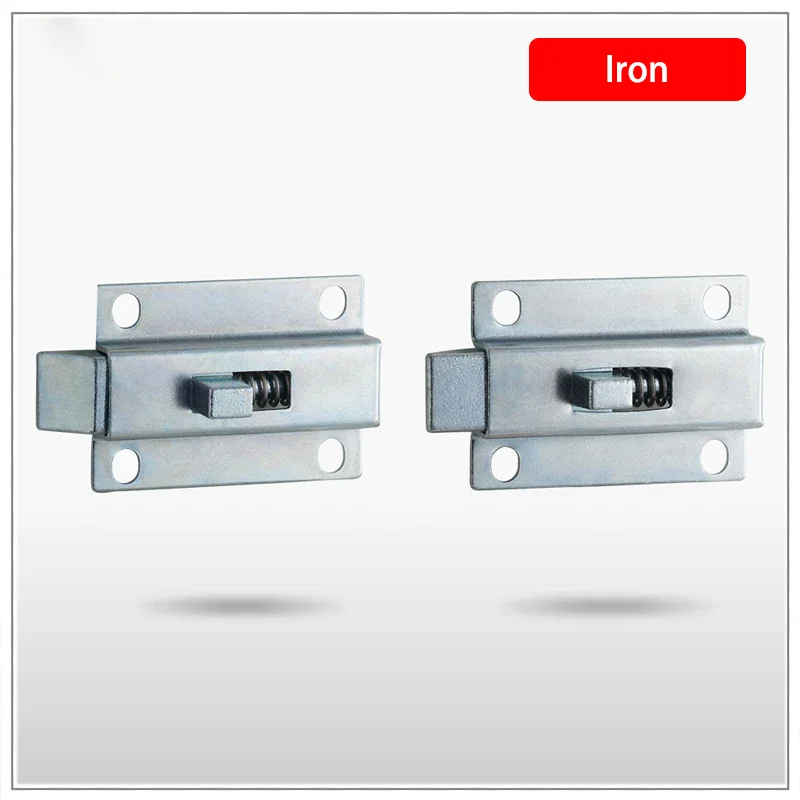 

10pcs Iron Door Pins Bolts Buckles with Indoor Spring Extension Hinges - Direct Manufacturer's Sale for Home Door Hardware