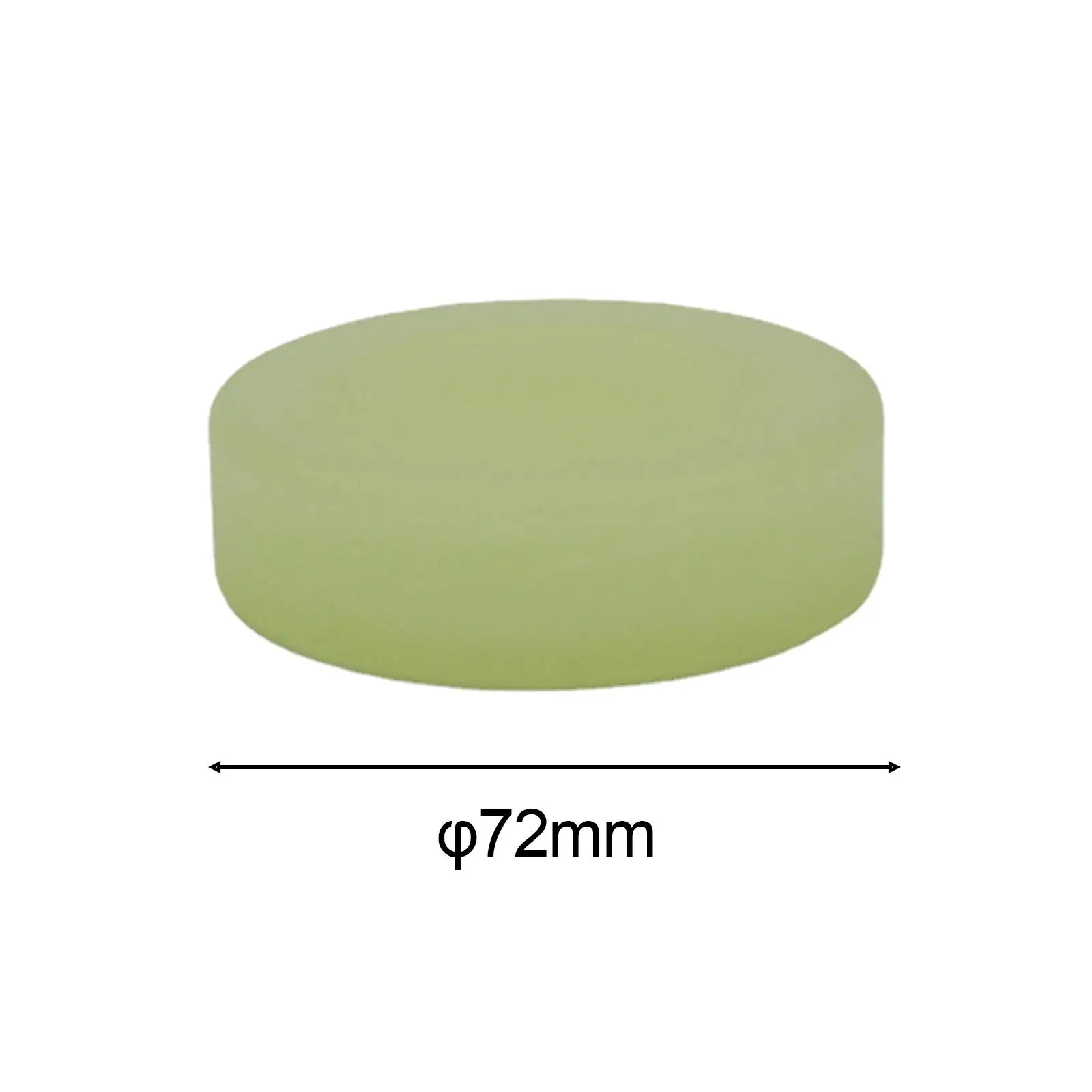 Light Up Hockey Puck Green Luminous PVC Ball for Kids Youth Floor Ice Hockey for Night Practice - view 4