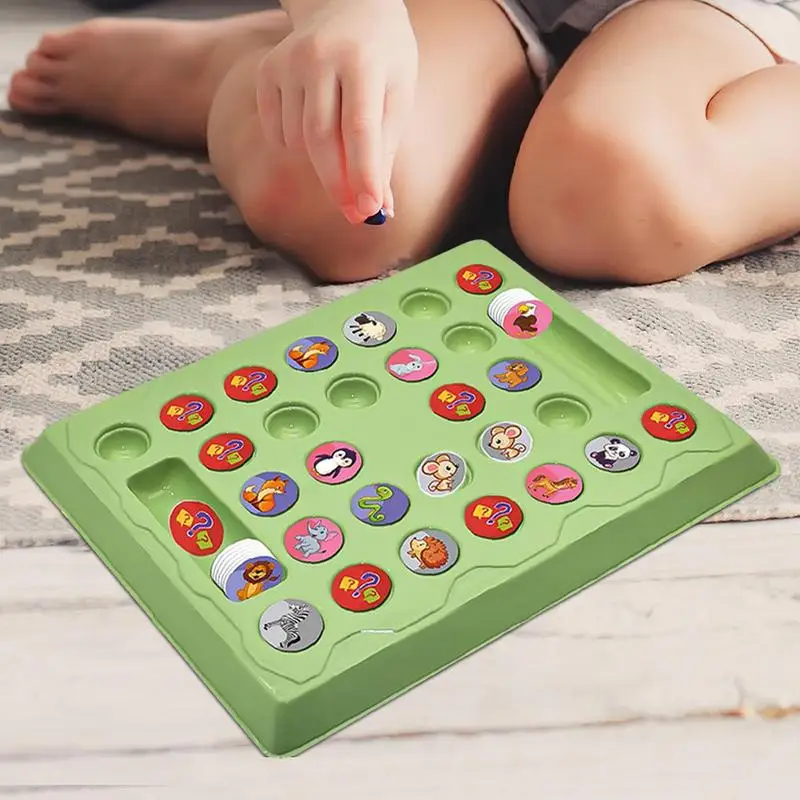 Dieren Matching Spel Kaart Kinderen Vroeg Leren Fruit En Dieren Matching Kaart Creatieve Kinderen Spelen Kaart Activiteiten Spel Met Een