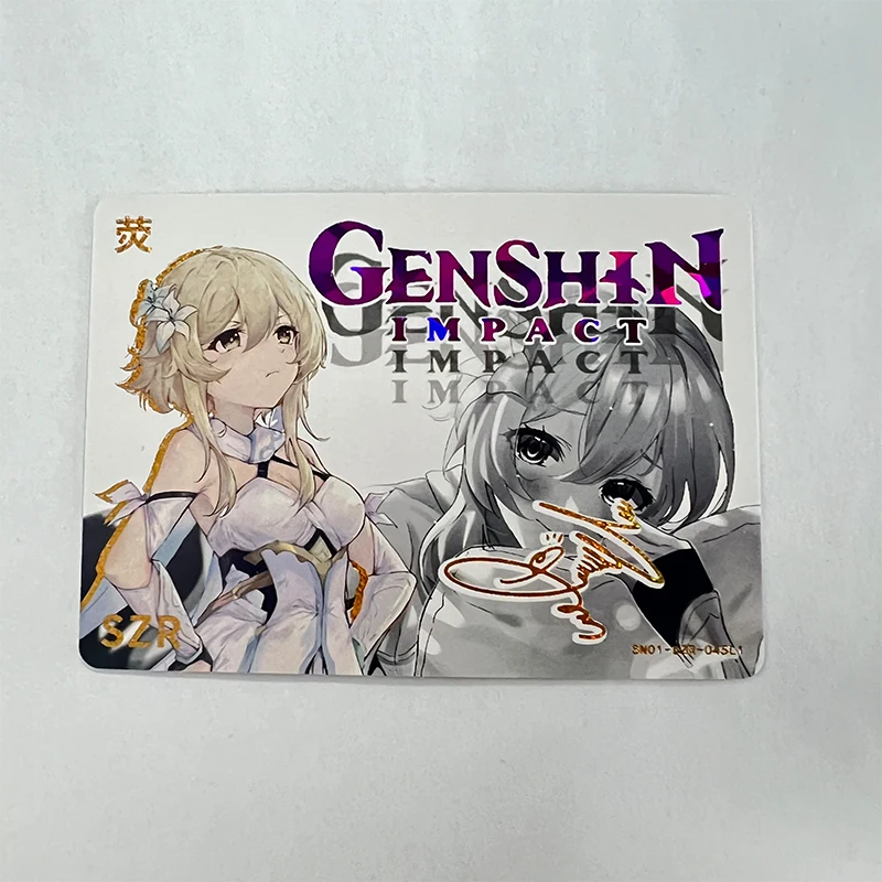 Dea SZR Card Tokisaki Kurumi Cynthia Lillie fai da te fatto in casa Flash Card natale regalo di compleanno gioco giocattoli collezione Card