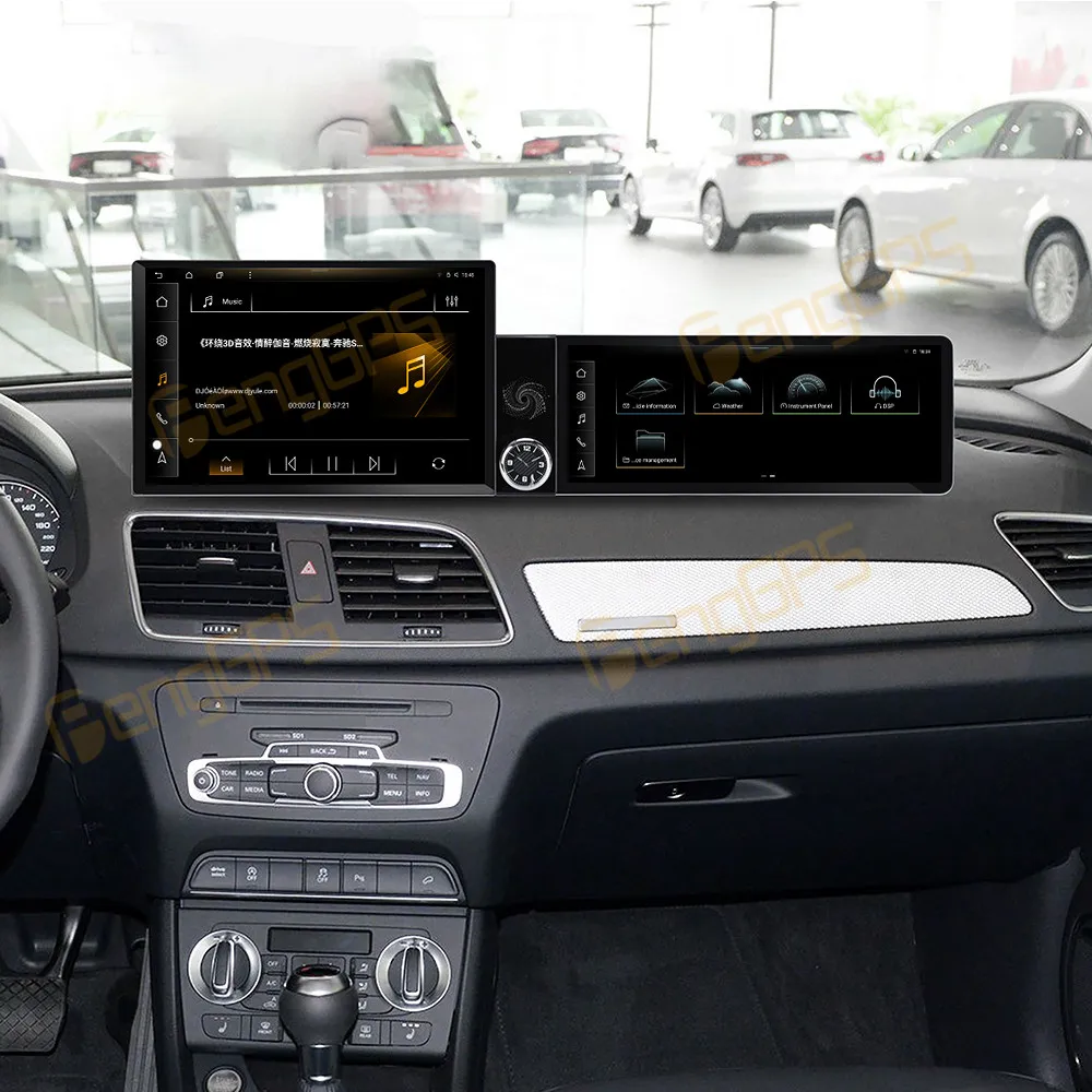 13.1 Inch Screen Car Radio For Audi Q3 2013-2019 Android Auto GPS Navigation Multimedia Stereo Receiver Head Unit