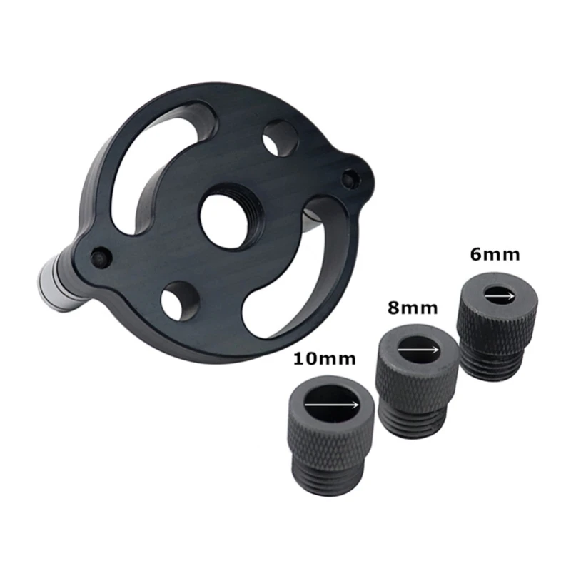 عمودي وتد تهزهز الذاتي توسيط دليل الحفر محدد النجارة ثقب الناخس لأدوات اتصال الأثاث DIY #2