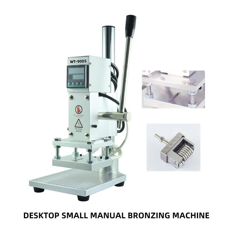 

Digital Display Version Desktop Small Manual Stamping Machine Intelligence Leather Hot Stamp Font Indentation Branding Machine