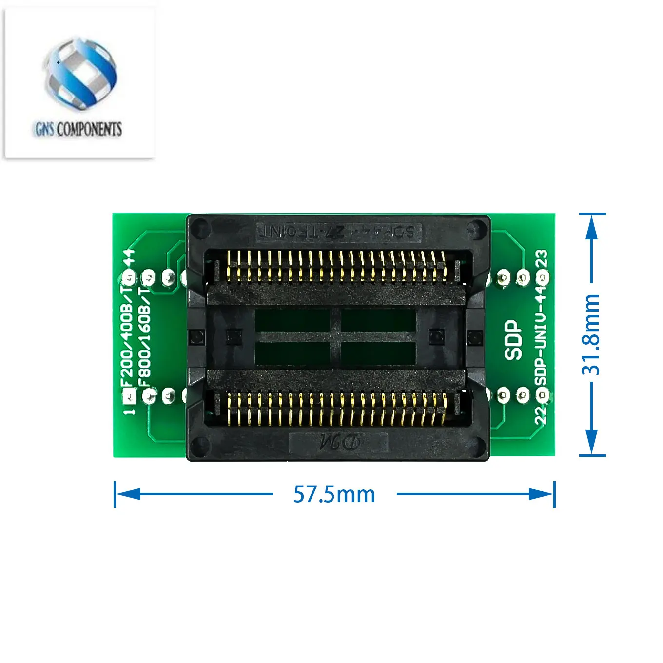 PSOP44 к DIP44/SOP44/SOIC44/SA638-B006 Адаптер тестового гнезда IC для программатора RT809H