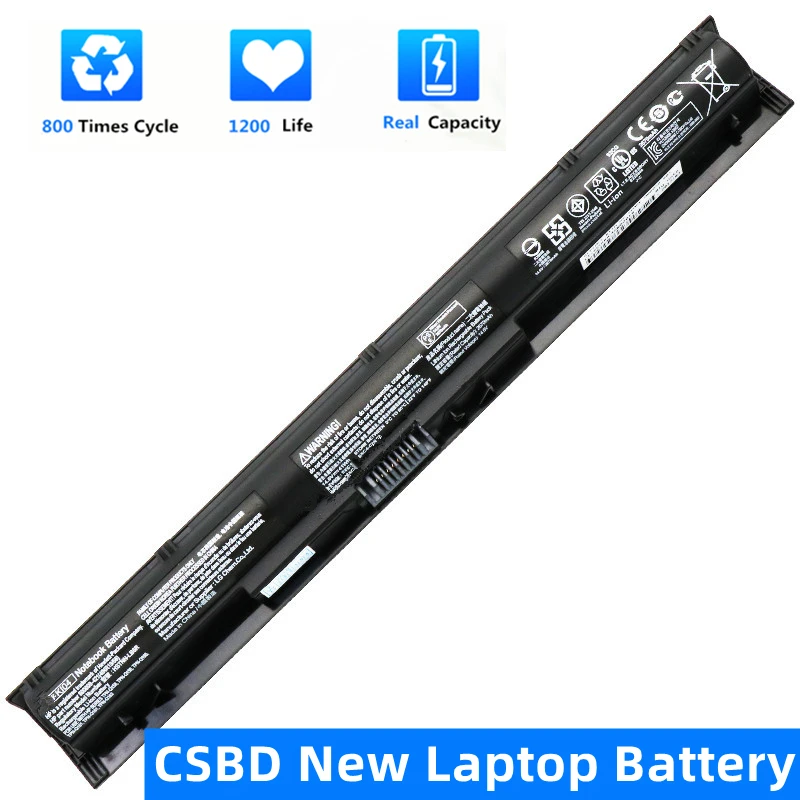 CSBD New  KI04 Laptop Battery for HP Pavilion 15-ab292nr 14-ab000 17-g000~17-g099 HSTNN-DB6T/LB6R HSTNN-LB6S/LB6T 800049-001