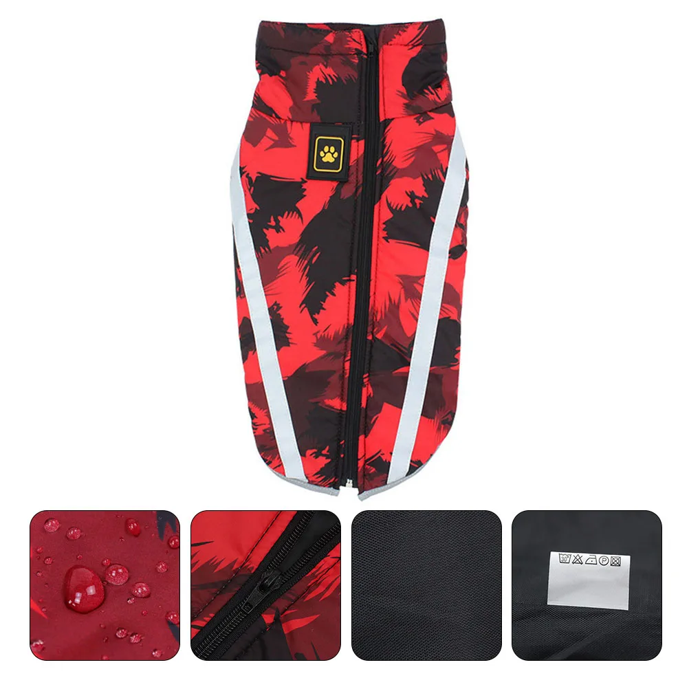 

High Quality Dog Jacket Warm Coat Polyester Reflective Winter Pet Clothes Costume Fashionable Comfortable Dog Sweater