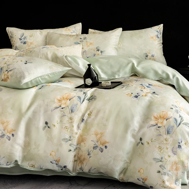 2025 New Premium 100% Tencel Bedding Set - Natural, High - Quality, 1.5m Bed