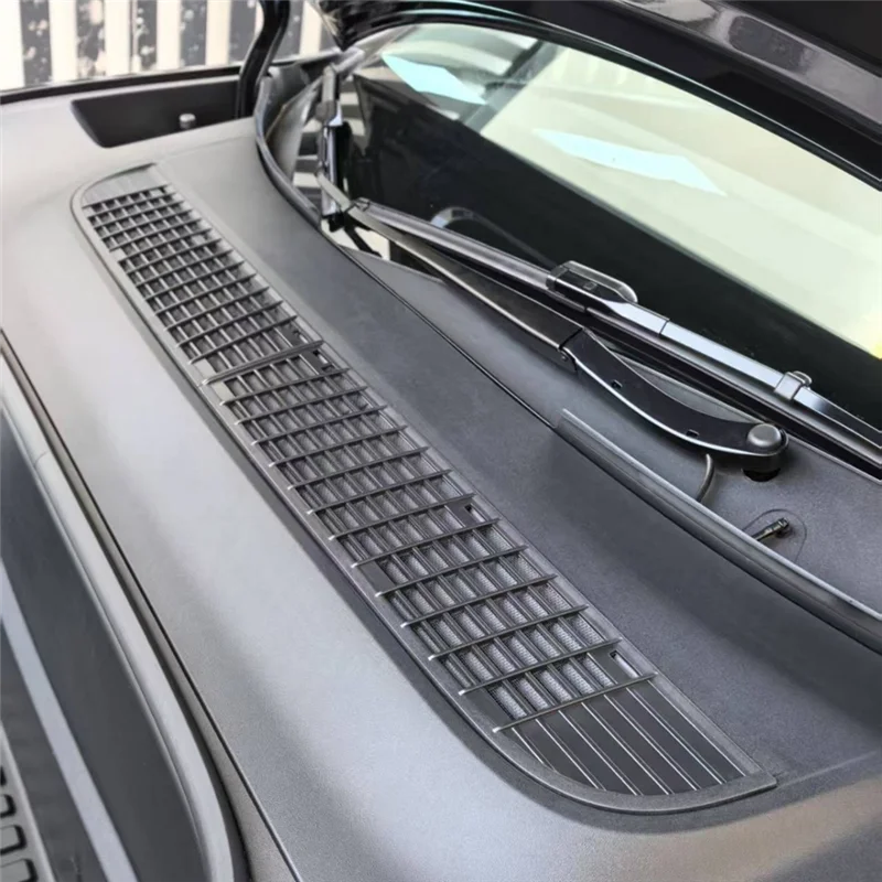 

A10E-For Tesla New Model Y Hood Dust Net Air Conditioning Air Inlet Protective Cover Anti-Fouling Net Anti-Insect Net