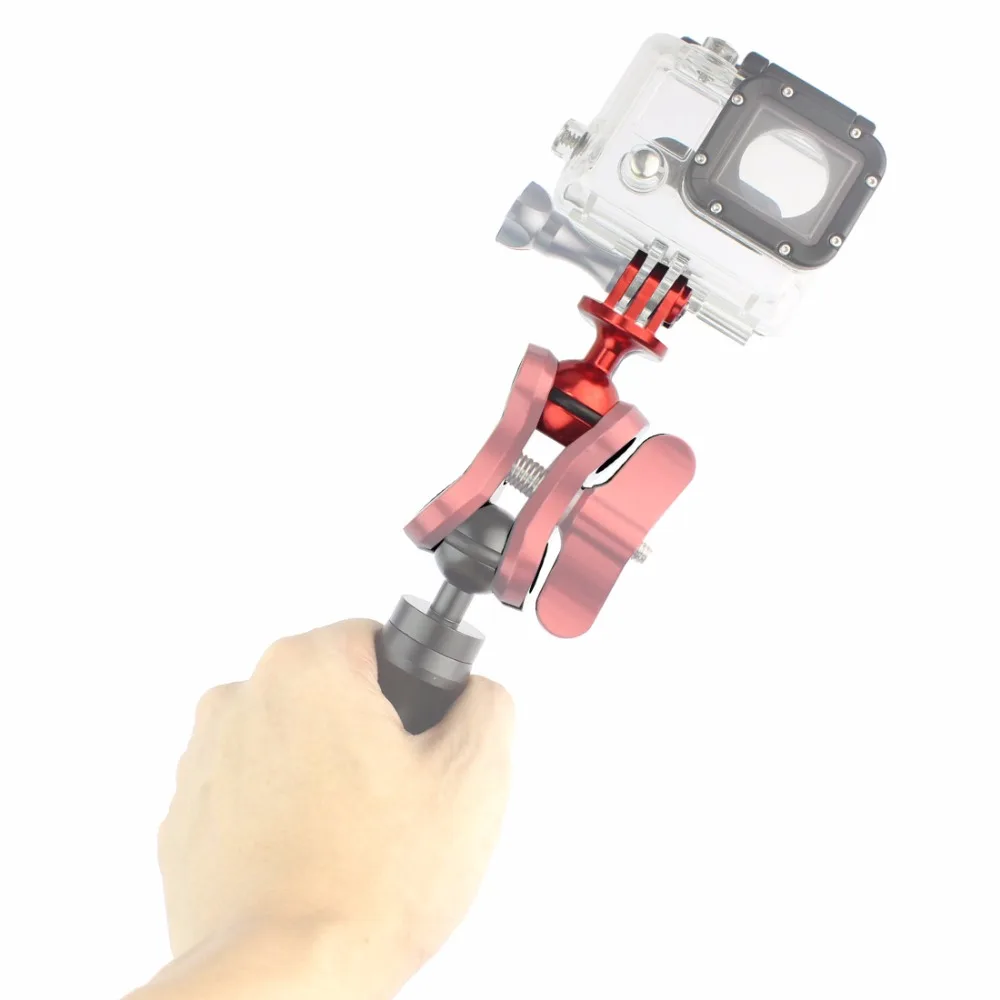 Cnc 1 Zoll Kugelkopf Stativ halterung Adapter Lichter Ständer halter mit Schrauben loch für Gopro Held 13 12 11 10 Dji Action Kamera – Detail 12