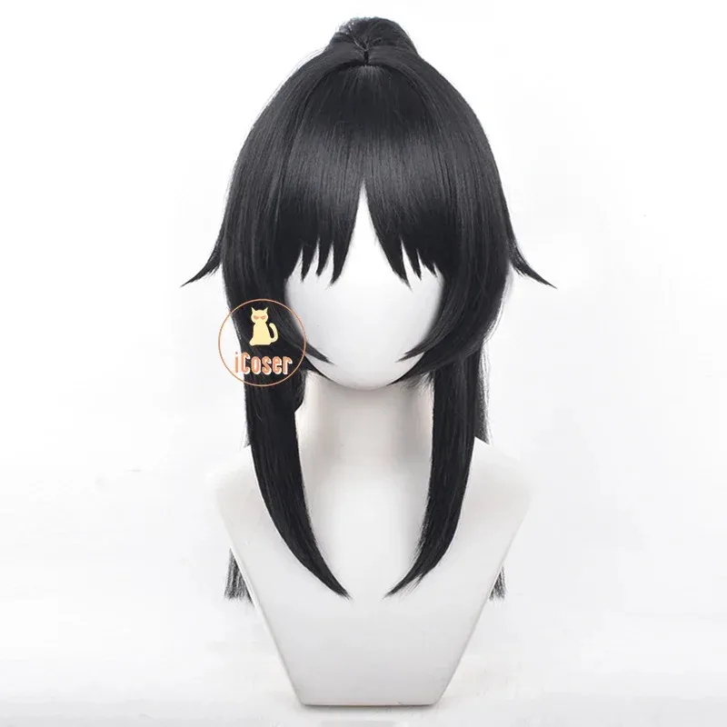 Zenless Zone Zero Nekomiya Mana Nekomata парик для косплея черные волосы Cunning Hares Хэллоуин вечерние аксессуары для ролевых игр для женщин