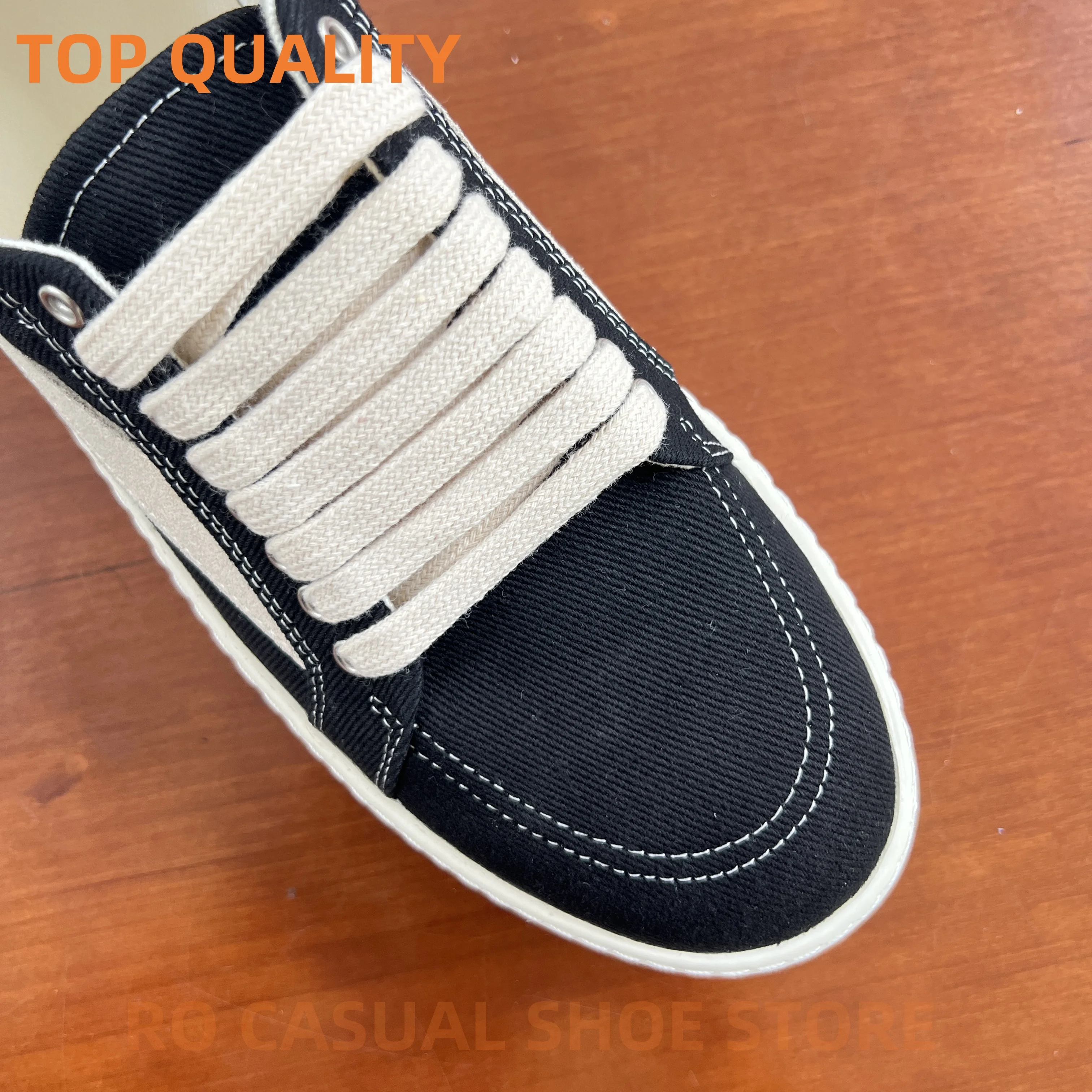 HOTSALE, zapatos de lona negros de lujo de alta calidad Owens para hombre, zapatillas con cordones para mujer, botas y zapatos de diseño de moda informal a la moda