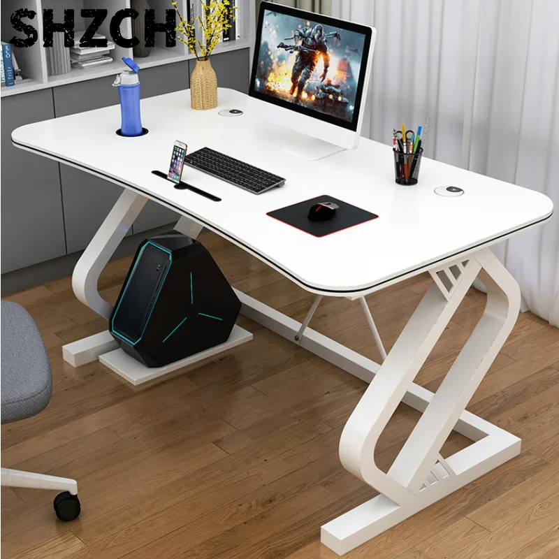 Office Work Desk desktop Computer Gamer Desk Bedroom Room Desks Simple Modern Bedroom Students Learn to Write and Store Desk