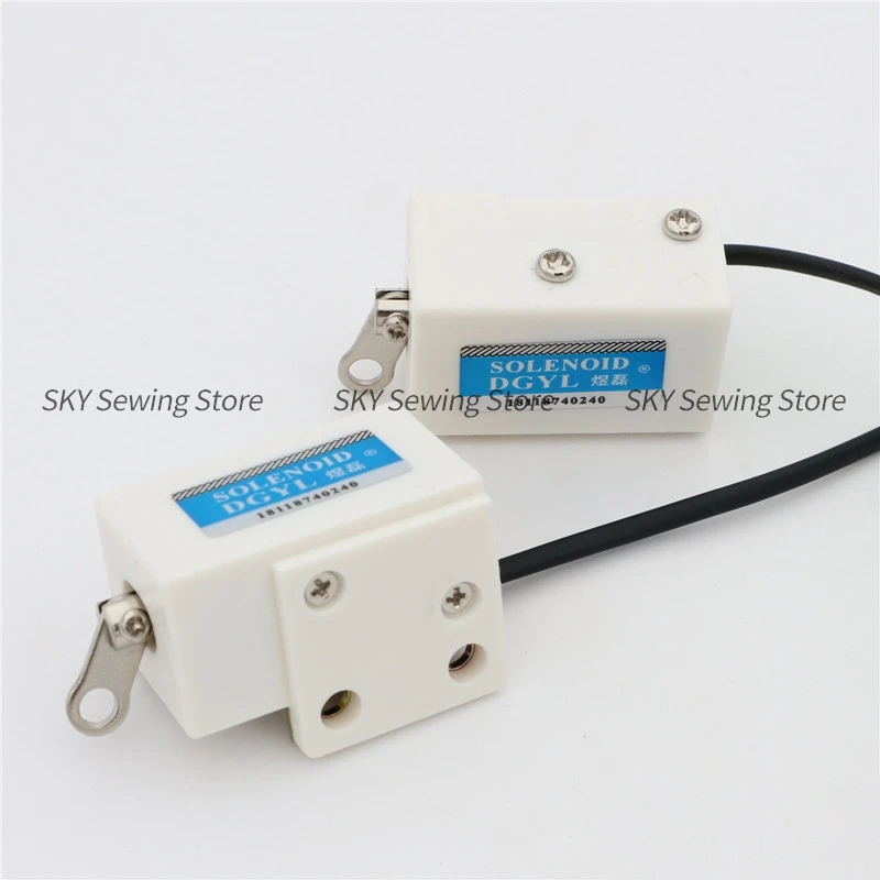 Thread Cutting Buckle Electromagnet with Base Solenoid New Connecting Base for Zgm Feiya Tajima Swf Computer Embroidery Machine