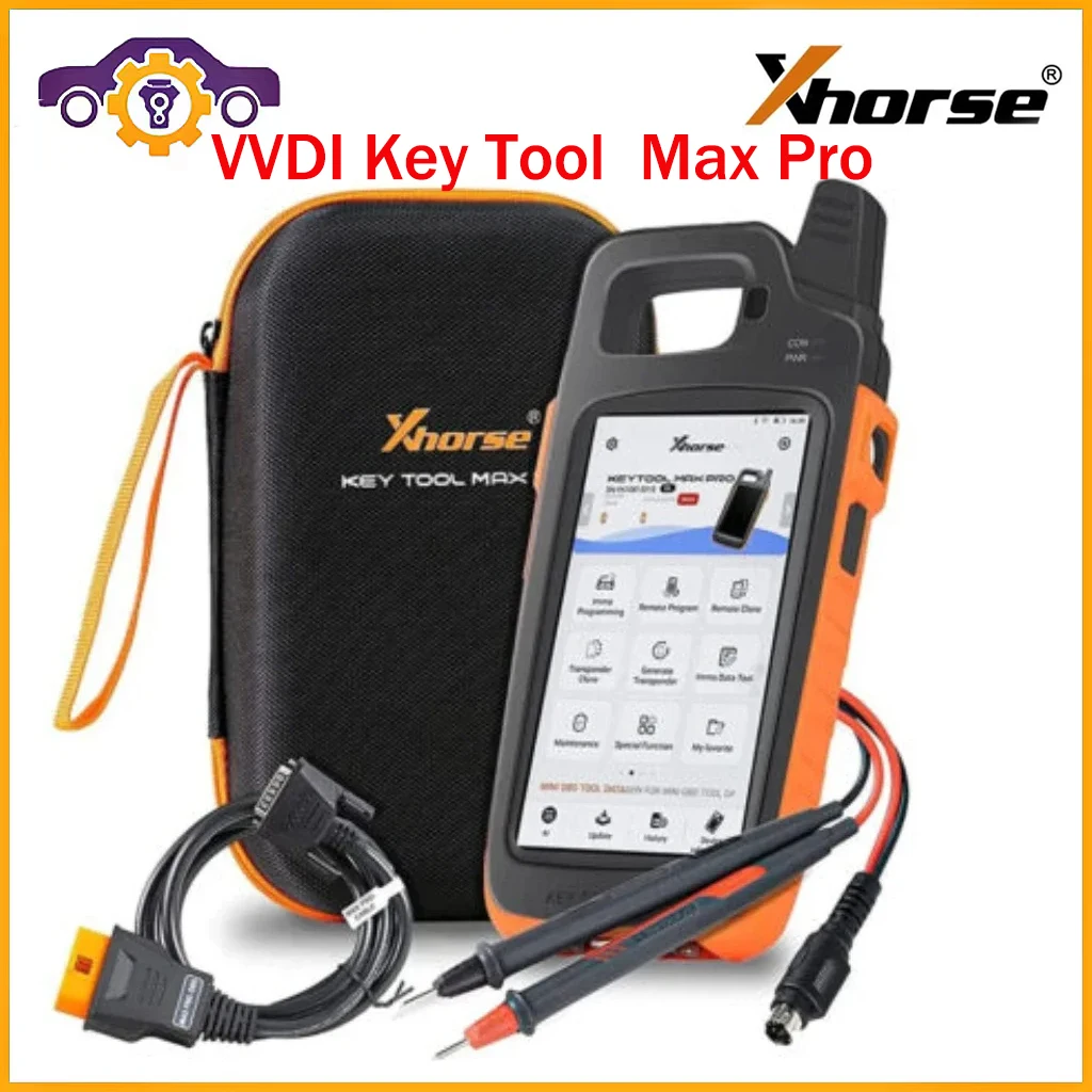 

Original Xhorse VVDI Key Tool Max Pro Support Read Voltage and Leakage Current Key Tool Max Adds CAN FD