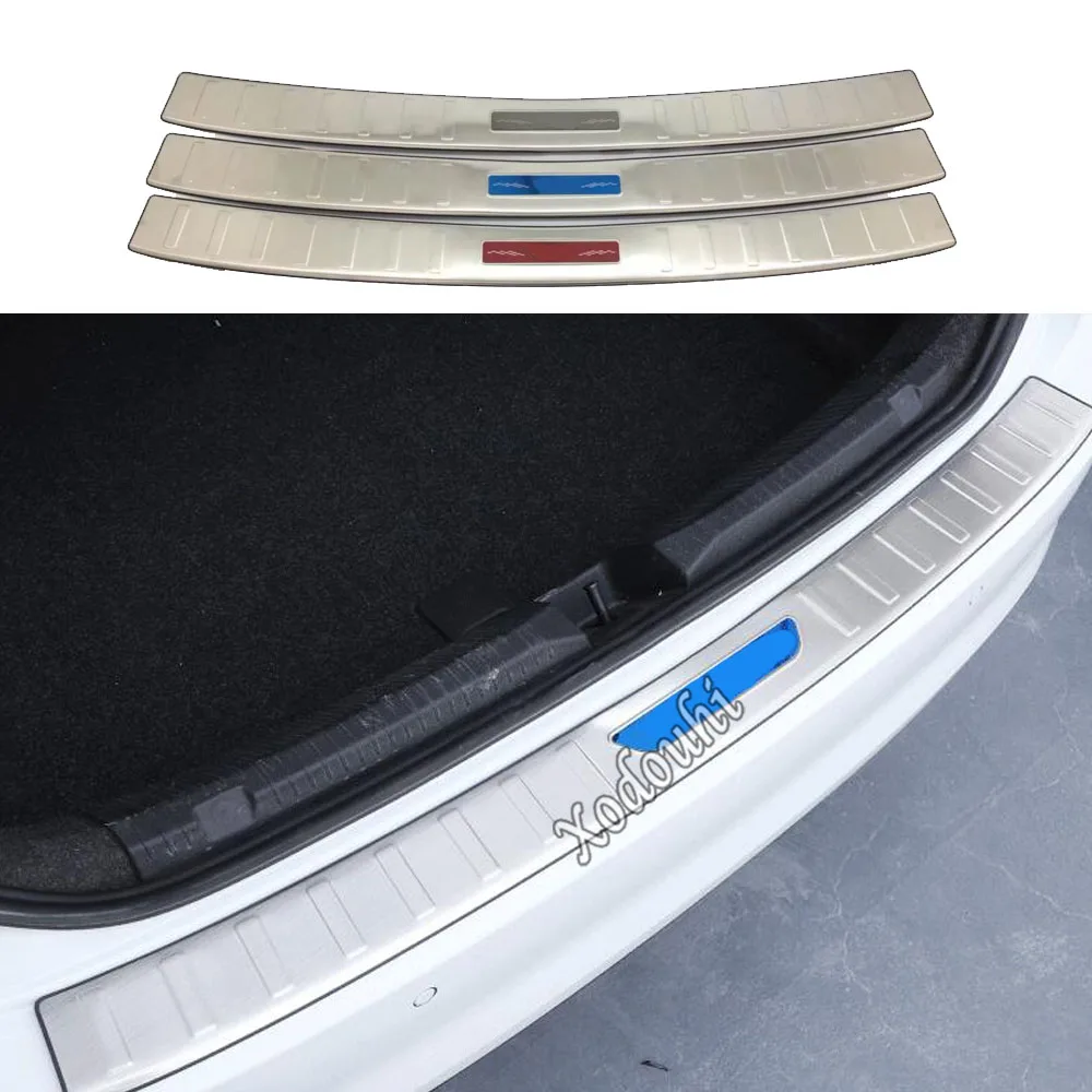 

For Volvo XC60 2018 2019 2020 2021 2022 2023 Car Body Frame Trim Stick Back Pedal Door Scuff Plate Frame Outside Threshold Trunk