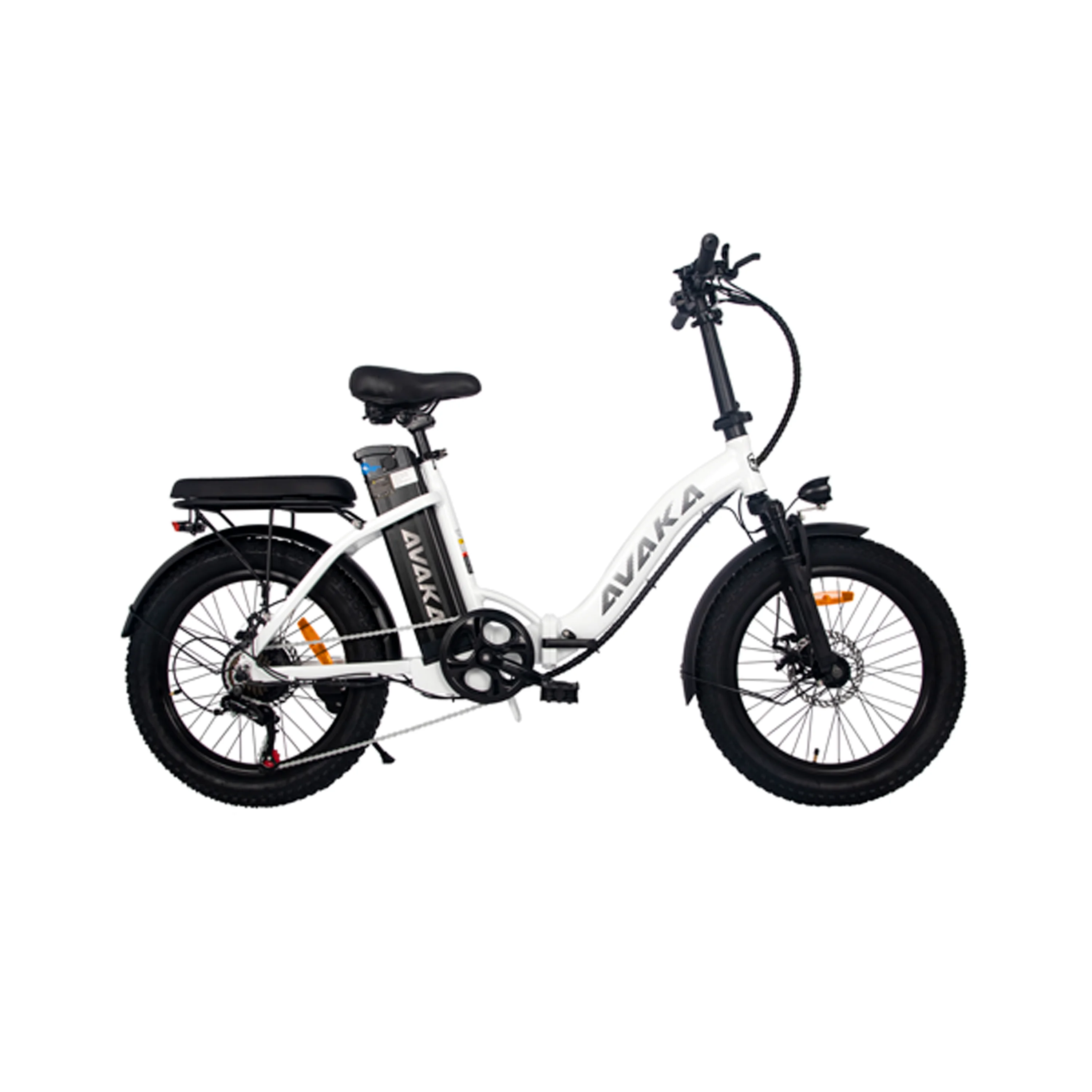 AliExpress NONE Foldable Adult E-Bike  500W Unisex E-Mountain Bike 20-Inch Fat Tire 870WH Battery AVAKA BZ20 PLUS Electric Bicycle for Sports & Entertainment Cycling