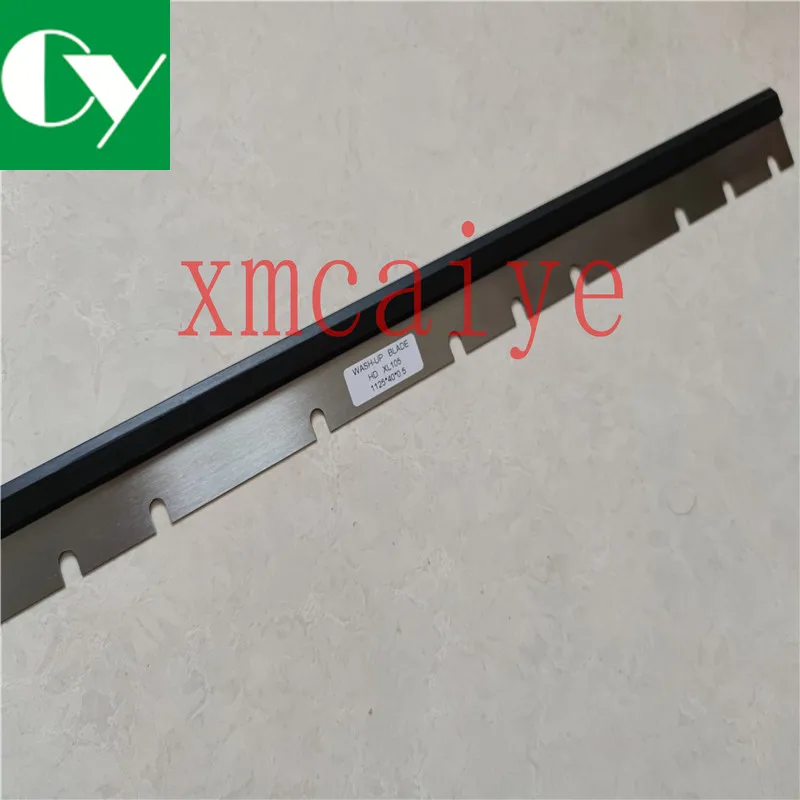 6 PCS XL105 Printing Machinery Rubber Wash Up Blade 1125mm long 21 Slots  F2.010.405