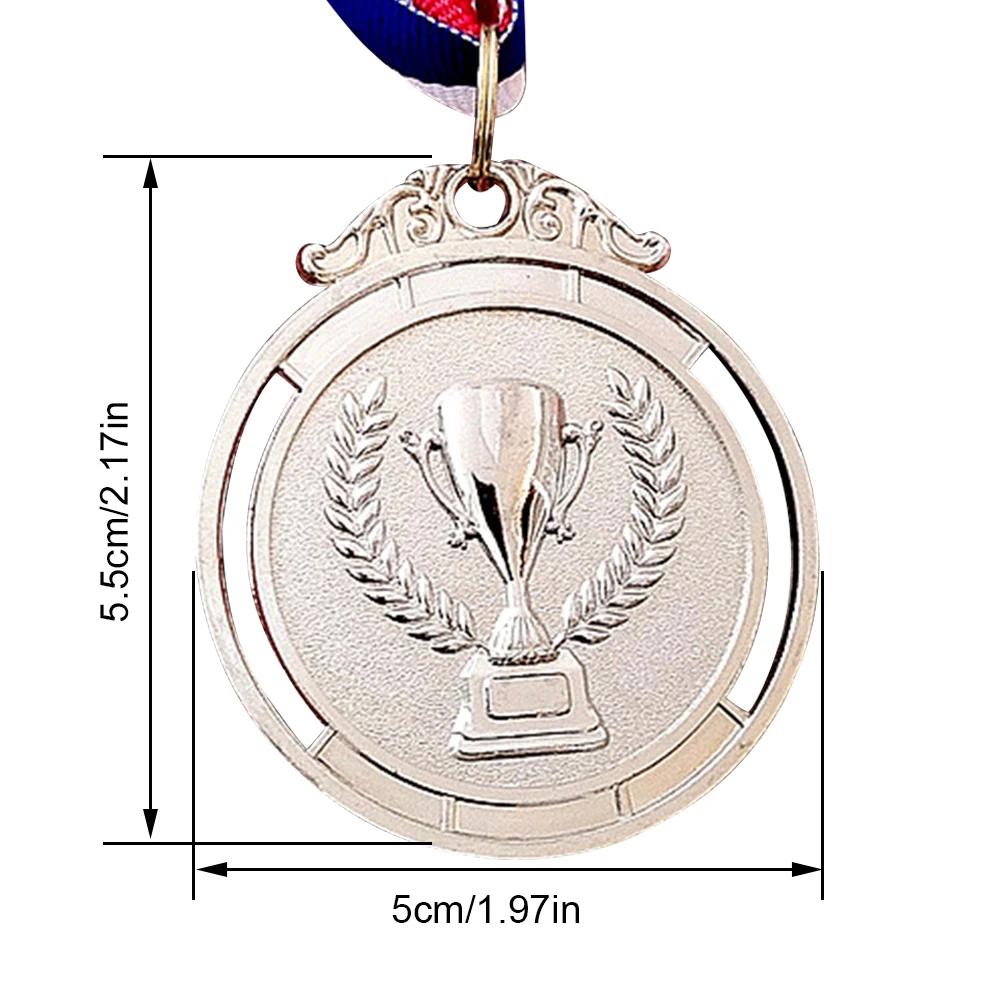 3Pcs Gold Silver Bronze Medal Set Award Medals 2 Inch Class Rewards Zinc Alloy Competition Awards for Competitions Party
