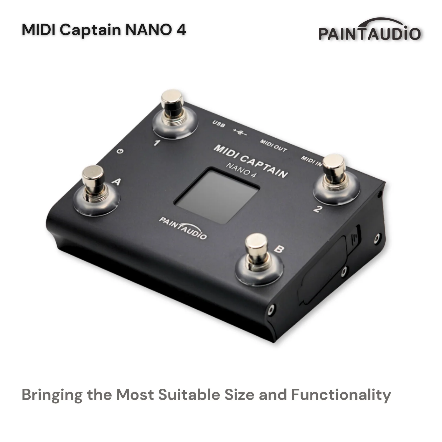 PAINTAUDIO Paint Audio Midi Captain NANO 4 Multi Functional Portable Guitar Effector