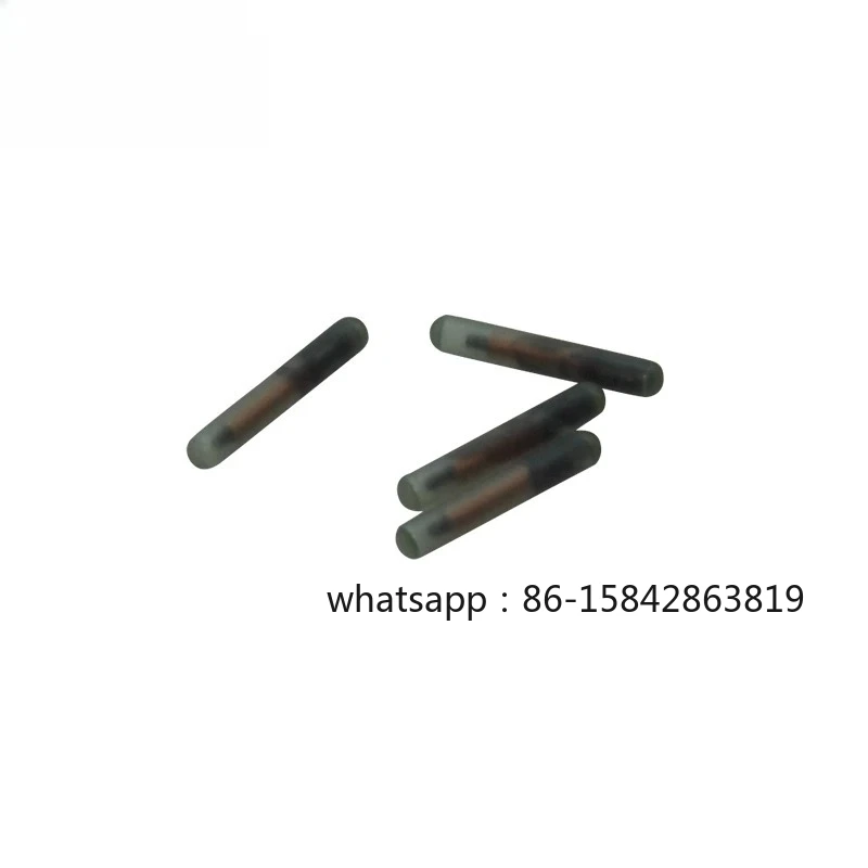

100pcs 2*12mm 134.2khz Pet Chip Animal Microchips Only FDX-B Icar Pig Fish Dog Rfid Injector with Em4305 Embedded Microchip