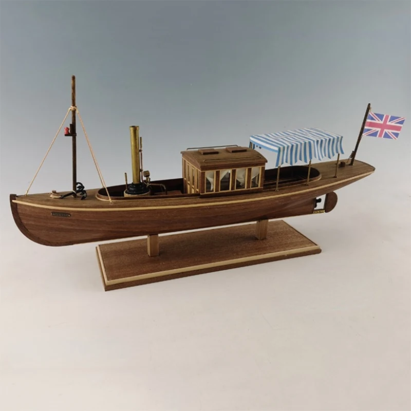 1/26 Wooden Kit Louise Victorian Steamboat Simulation Model Assembling Sailing Boat Kit