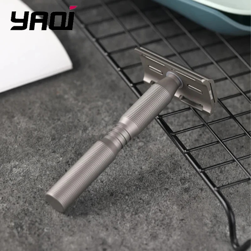 

Легкая безопасная бритва YAQI Ghost Titanium