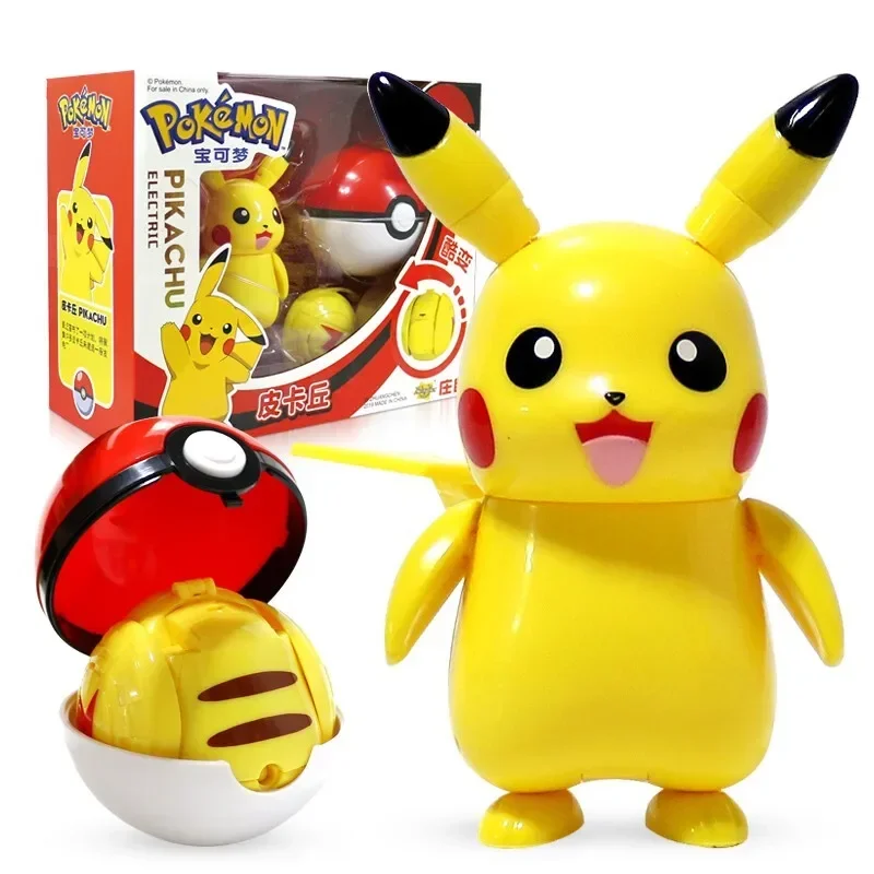 Original Pokémon-Ball-Verwandlungsspielzeug Psyduck Figur Pikachu Mewtwo Gyarados Taschenmonster Pokeball Actionfigur Dragonite – Detail 16