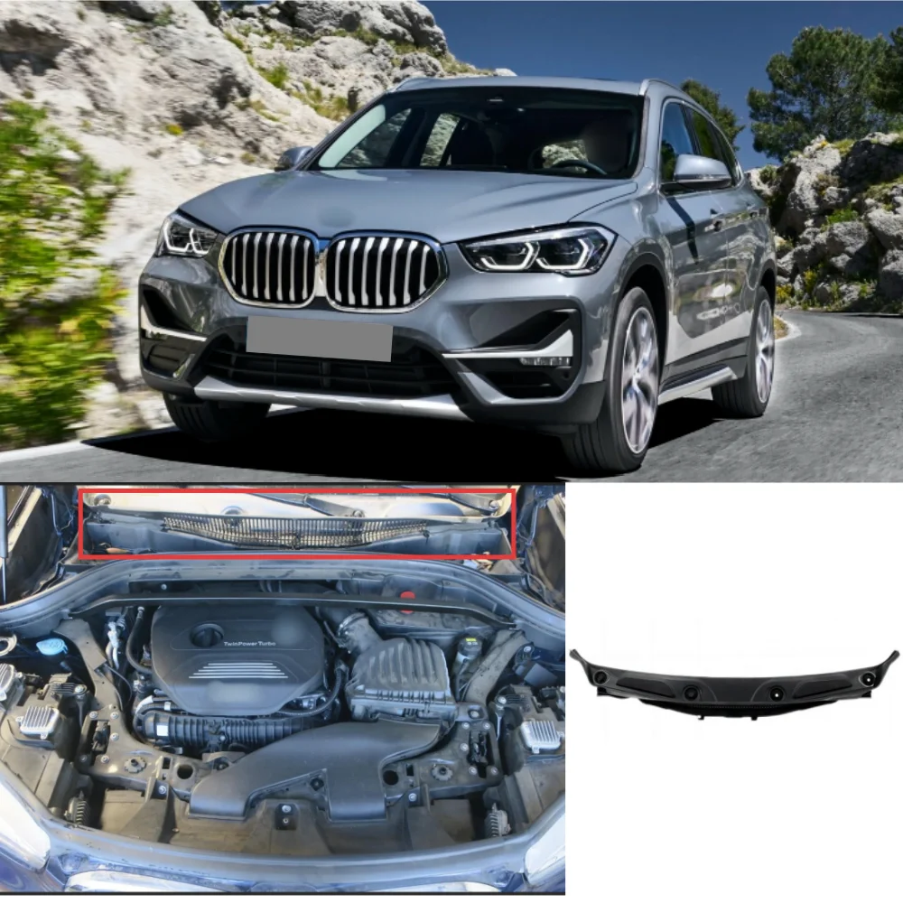 

Front Windshield Wiper Cowl Cover 51717350591 For BMW X1 F48 F49 2016-2022