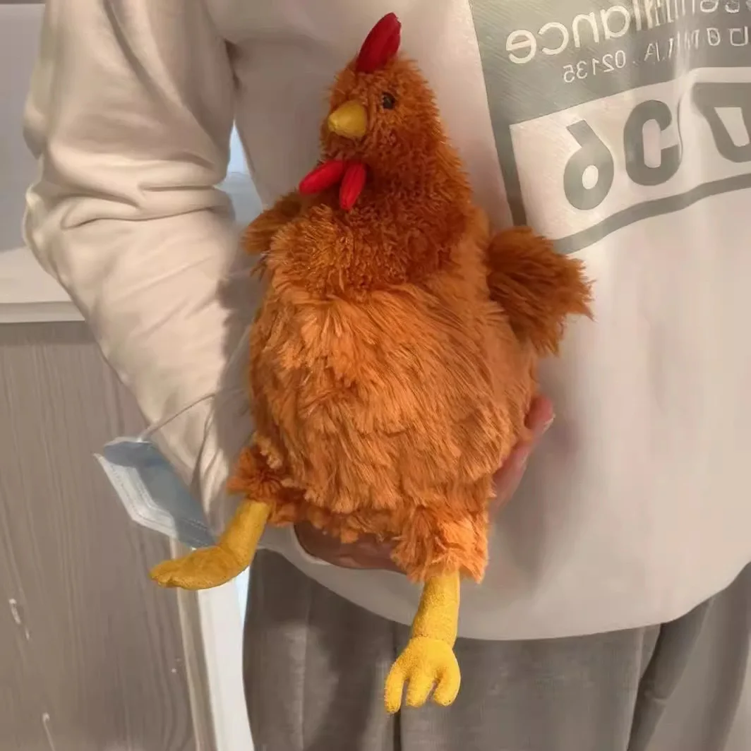 

23/35/45cm Simulation Hen Plush Rooster Doll Toy CeileChckn Creative Plush Children's Christmas Gift Toy Home Room Decor