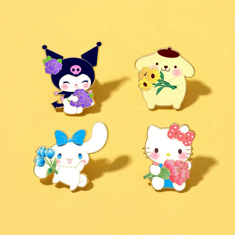 بروش صغير جديد، شعار كرتوني لطيف، علبة أقلام الملابس، بروش الإكسسوار