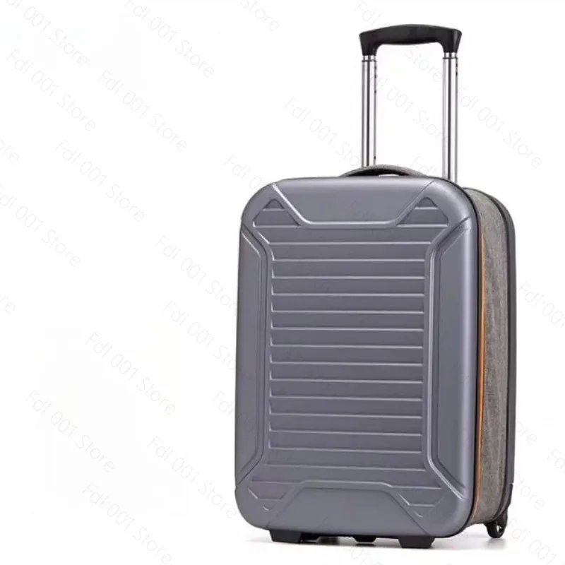 Folding trolley case, suitcase, large-capacity suitcase, 20-inch boarding case, a must for business travel