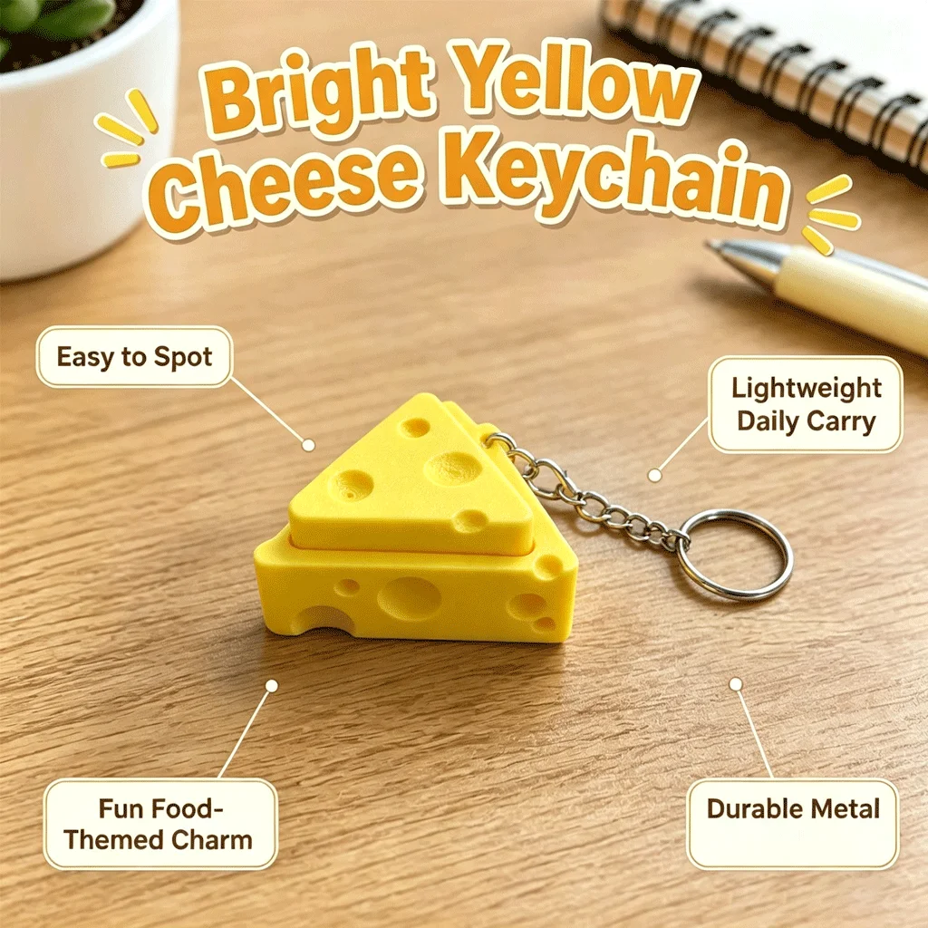 พวงกุญแจรูปชีสตลกๆ ของเล่นคลาย - Kids Toys Usa บทวิจารณ์และราคา