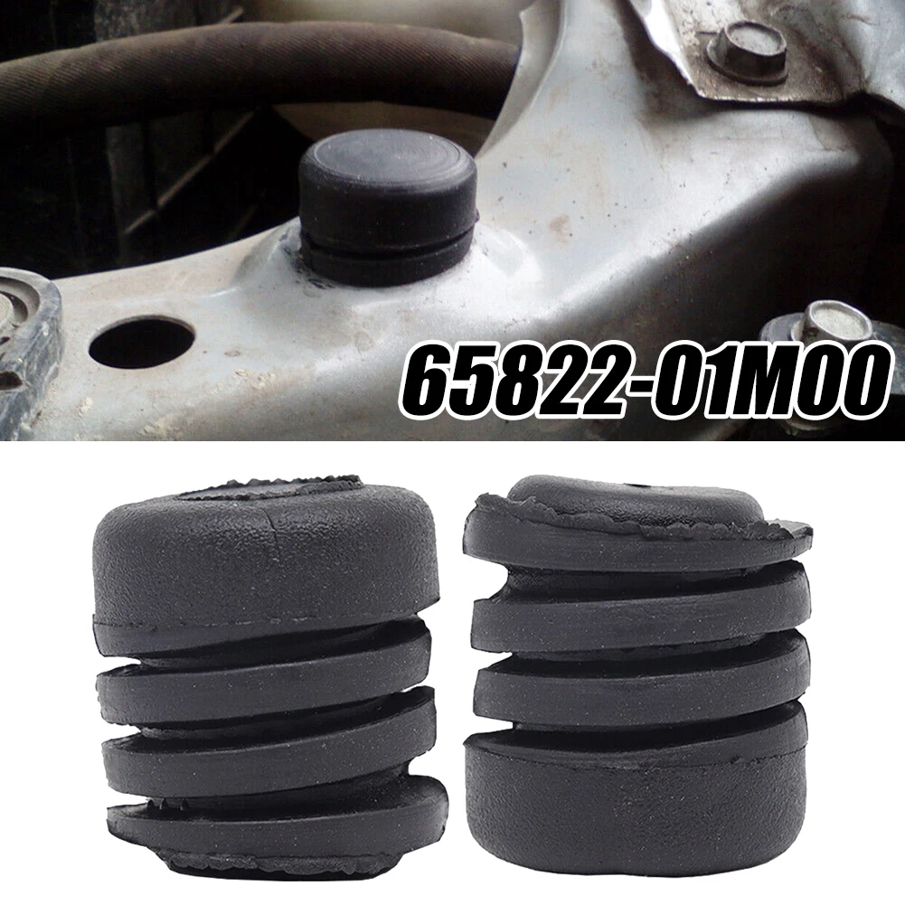 2Pcs 자동차 내부 후드 스톱 버퍼 범퍼 65822-01M00 62840-D0100 62840-V0100 65823-5B000 90878-2L700 닛산 용 Altima 고무