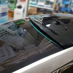 Glossy Black Roof Spoiler for Hyundai Sonata 8 2011 - 2014 Auto Rear Trunk Wing ABS Plastic Refit Accessories