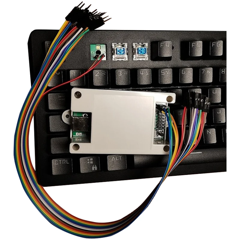 8-way Silent Pure Physical Clicker with Automatic Keyboard Tapping, Mechanical Arm, Game AFK