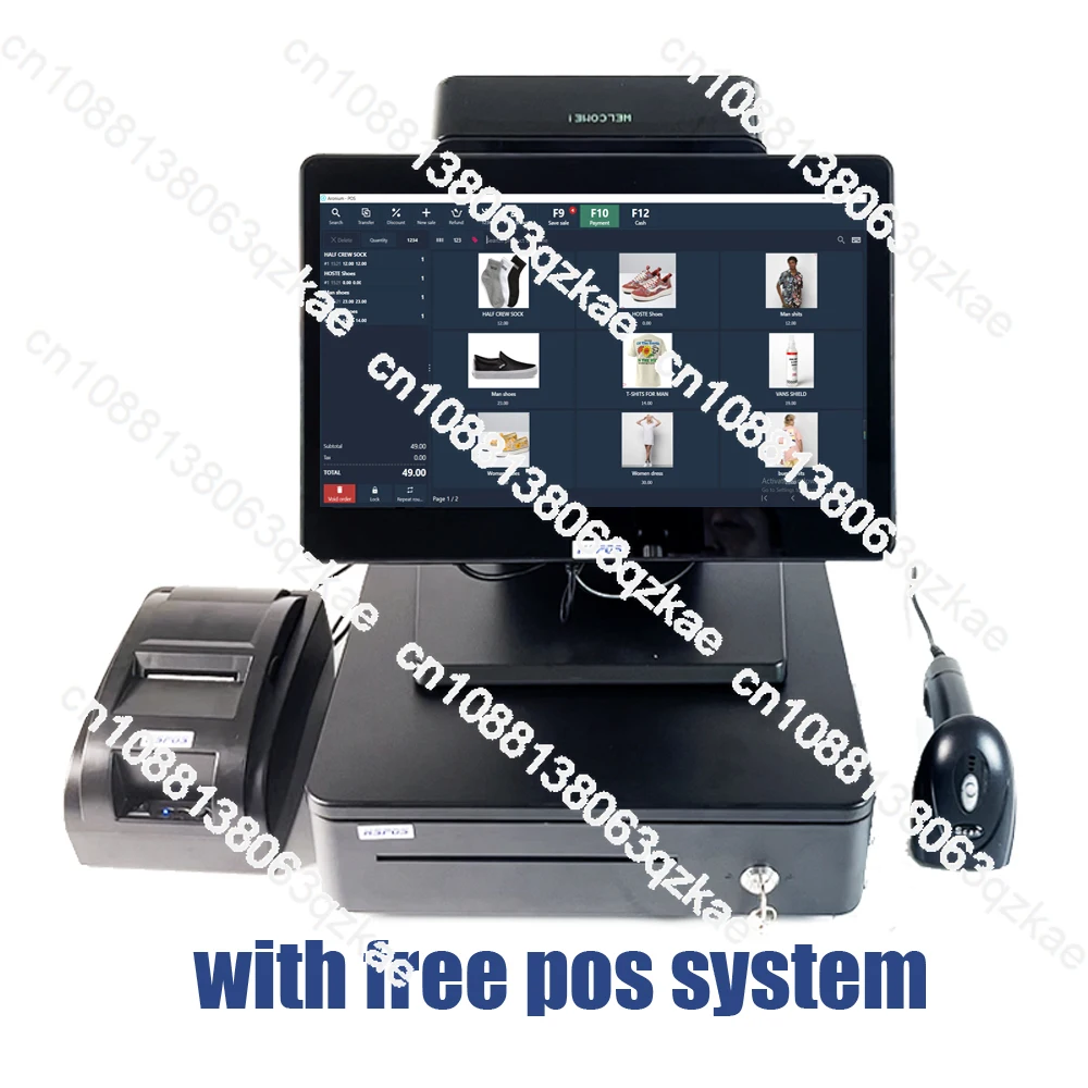 Hsprinter Free Pos Software Cash Register Machine For Small Business Windows 10 Support Multiple languages and offline