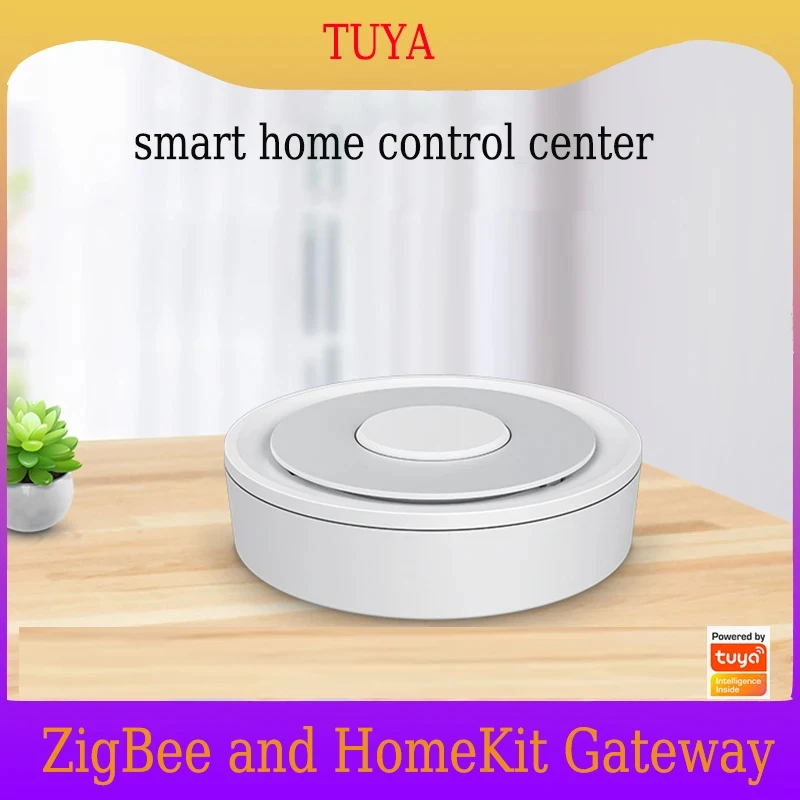 Tuya ZigBee Wireless/Wired Smart Gateway Hub Bridge Remote Linkage Devices WiFi Central Control Host Works With Smart Life APP
