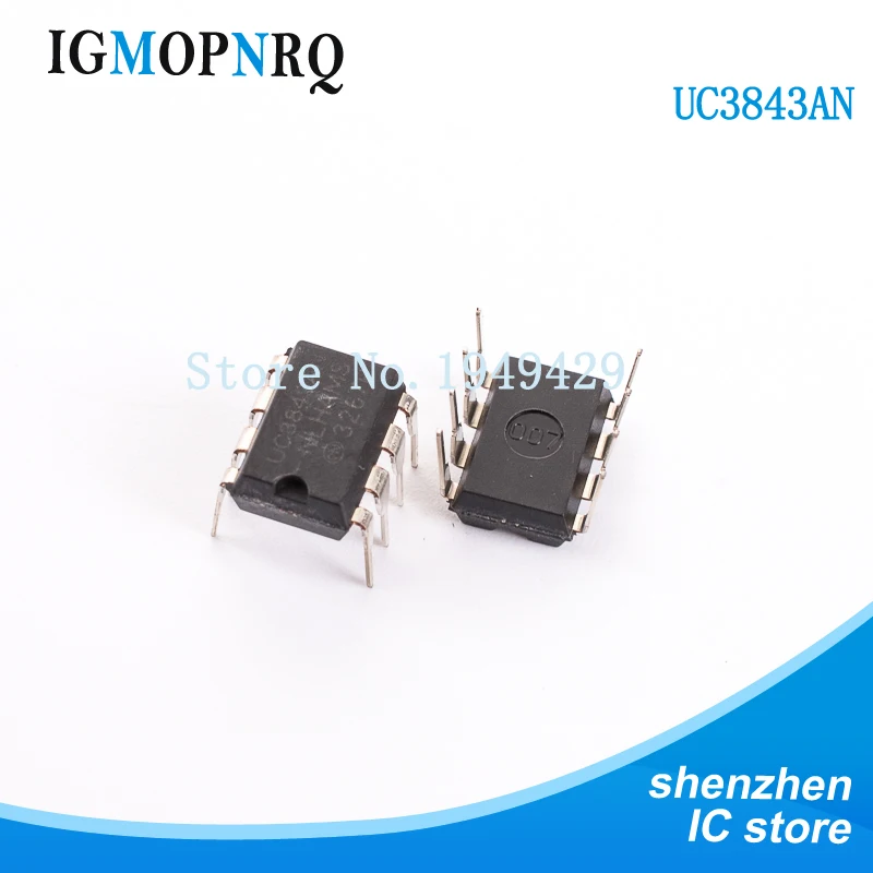 20 teile/los uc3843b uc3843bn uc3843an uc3843 3843 dip8 dip pwm schalt leistungs wandler