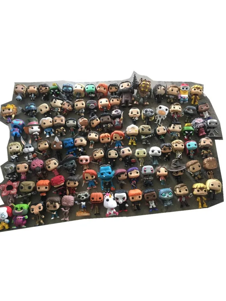 Collection officielle de poupées à grosse tête, figurines d'action Bobblehead de la série télévisée de films, Lot en vrac, cadeau de décoration de collection d'anime