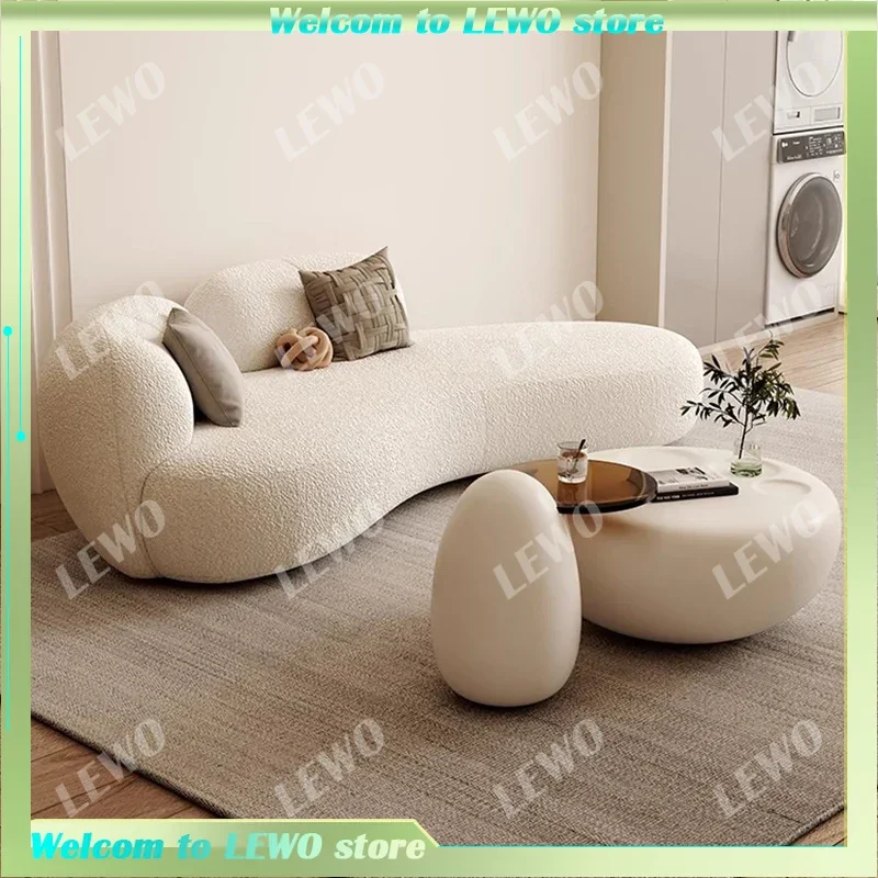

Lazy Luxury Living Room Sofas Modern Double Accent Lounge Sofas Designer Comfortable Divani Da Soggiorno Home Decoration