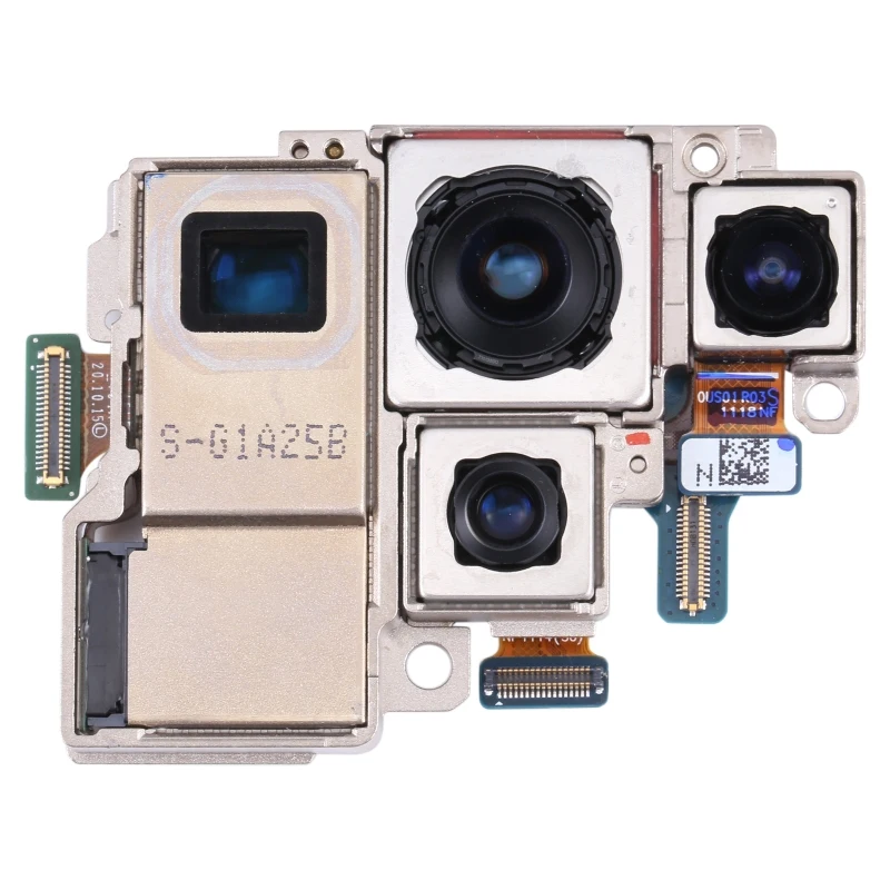 Rear Cameras For Samsung Galaxy S21 Ultra 5G SM-G998B Telephoto + Depth + Wide + Main Back Camera Replacement Part