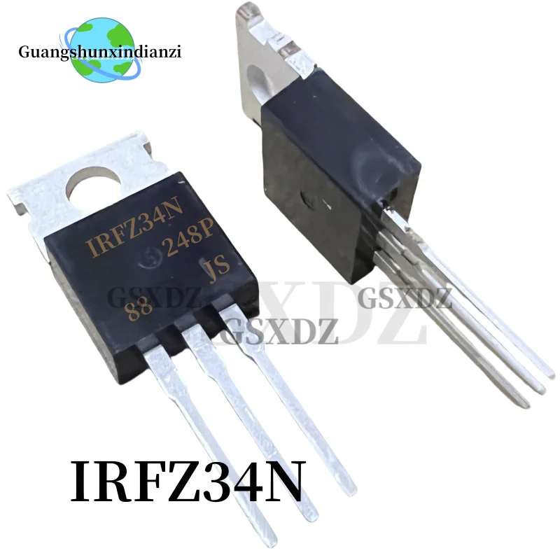 10PCS (M) IRFZ24N IRFZ34N IRFZ44N IRFZ46N IRFZ48N IRF3205 High-power transistor IRFZ44 MOSFET NEW TO220