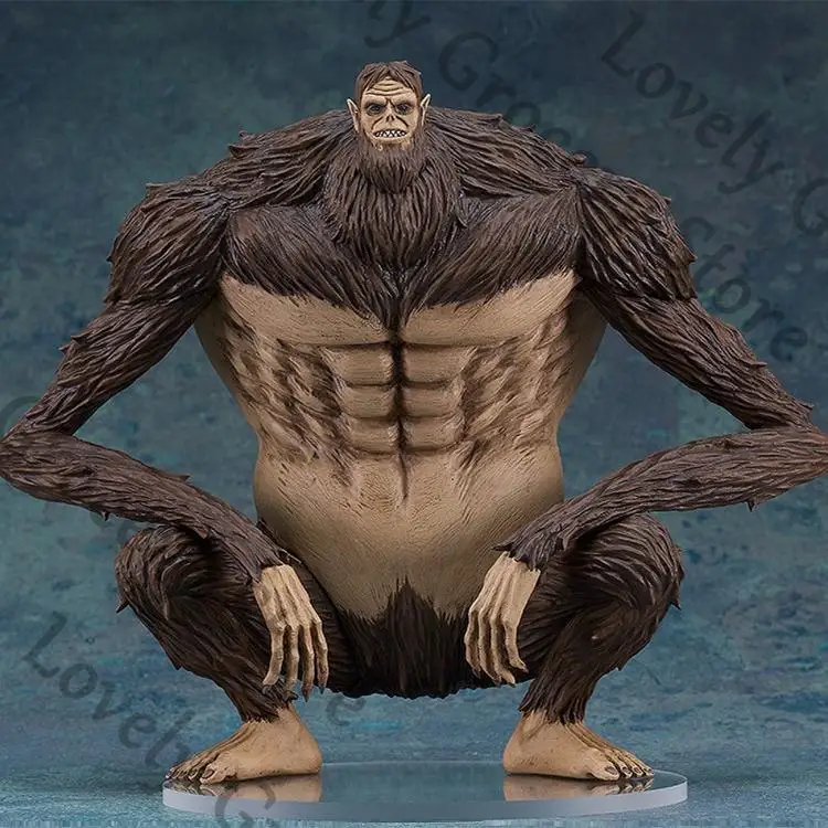 حقيقي أنيمي هجوم على تيتان Zeke Jaeger الوحش كيمونو Shingeki لا كيوجين تأثيري التميمة أرقام نموذج الكرتون المرآب أطقم هدية