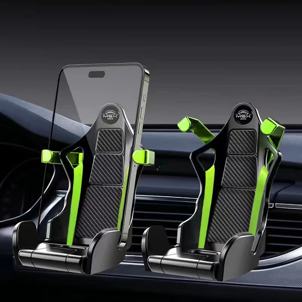 Racing Seats Phone Holder For Car Airs Vent Universal Car Navigation Holder For Trucks SUV